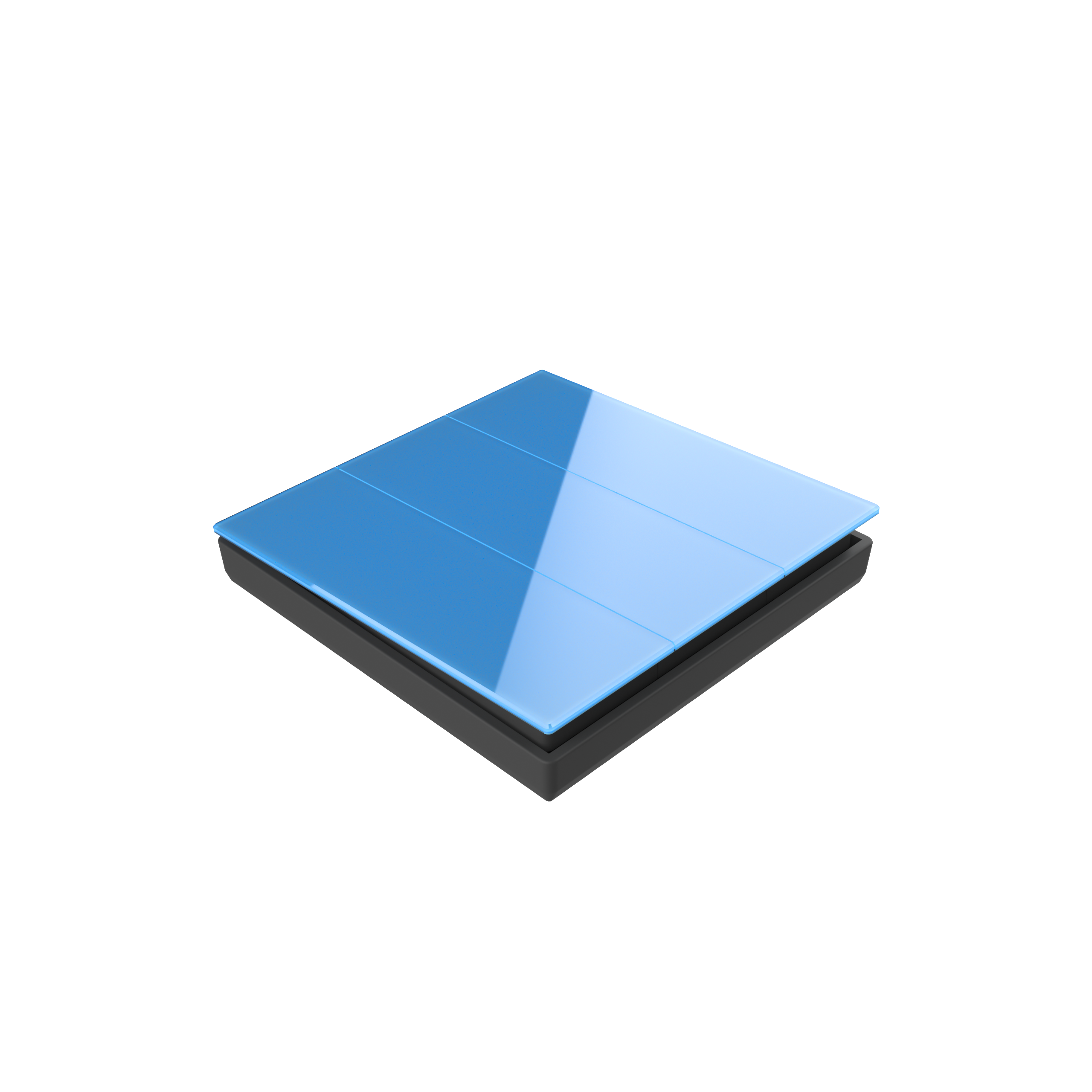 Glass Blue