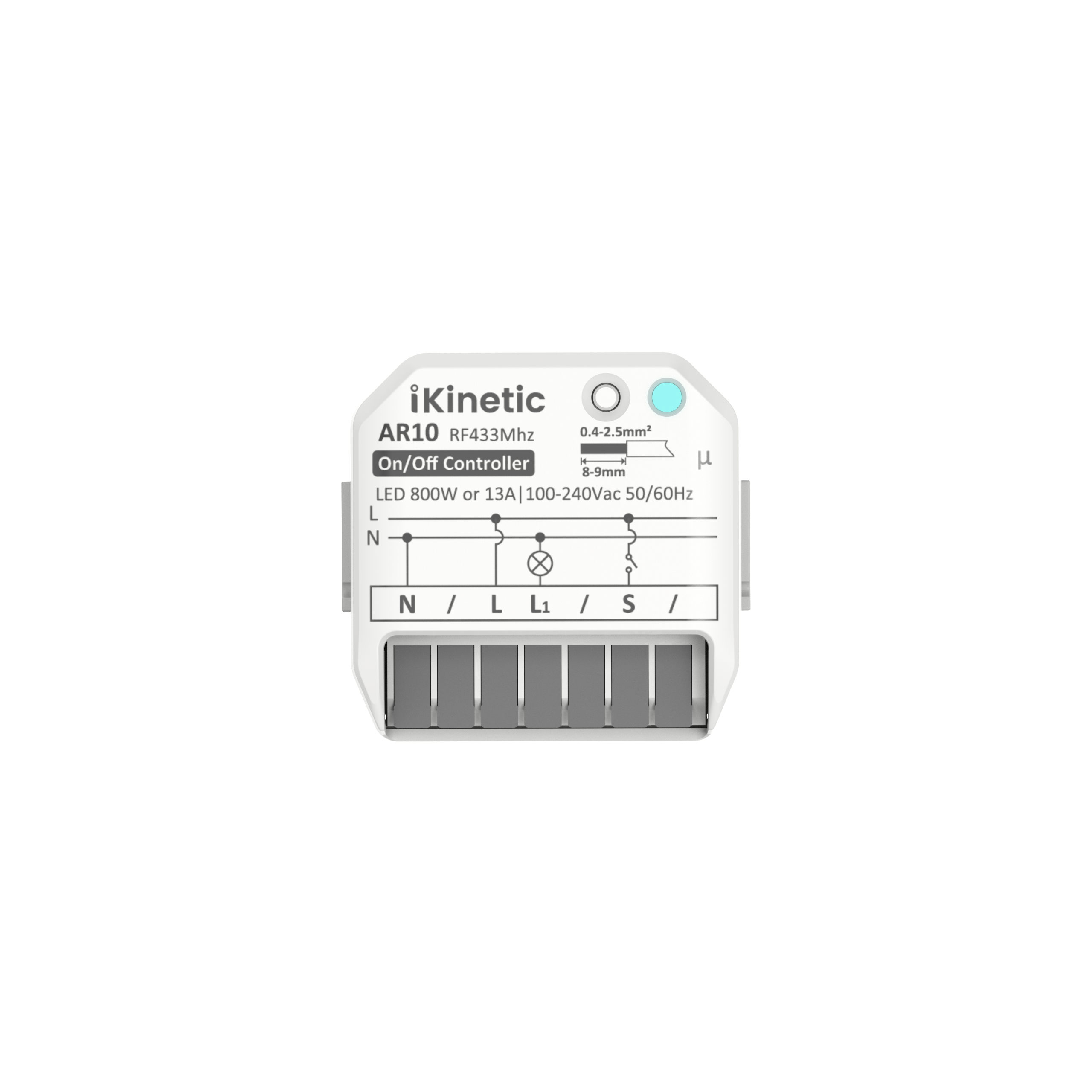 iKinetic AR10 In-Wall AC Controller Series