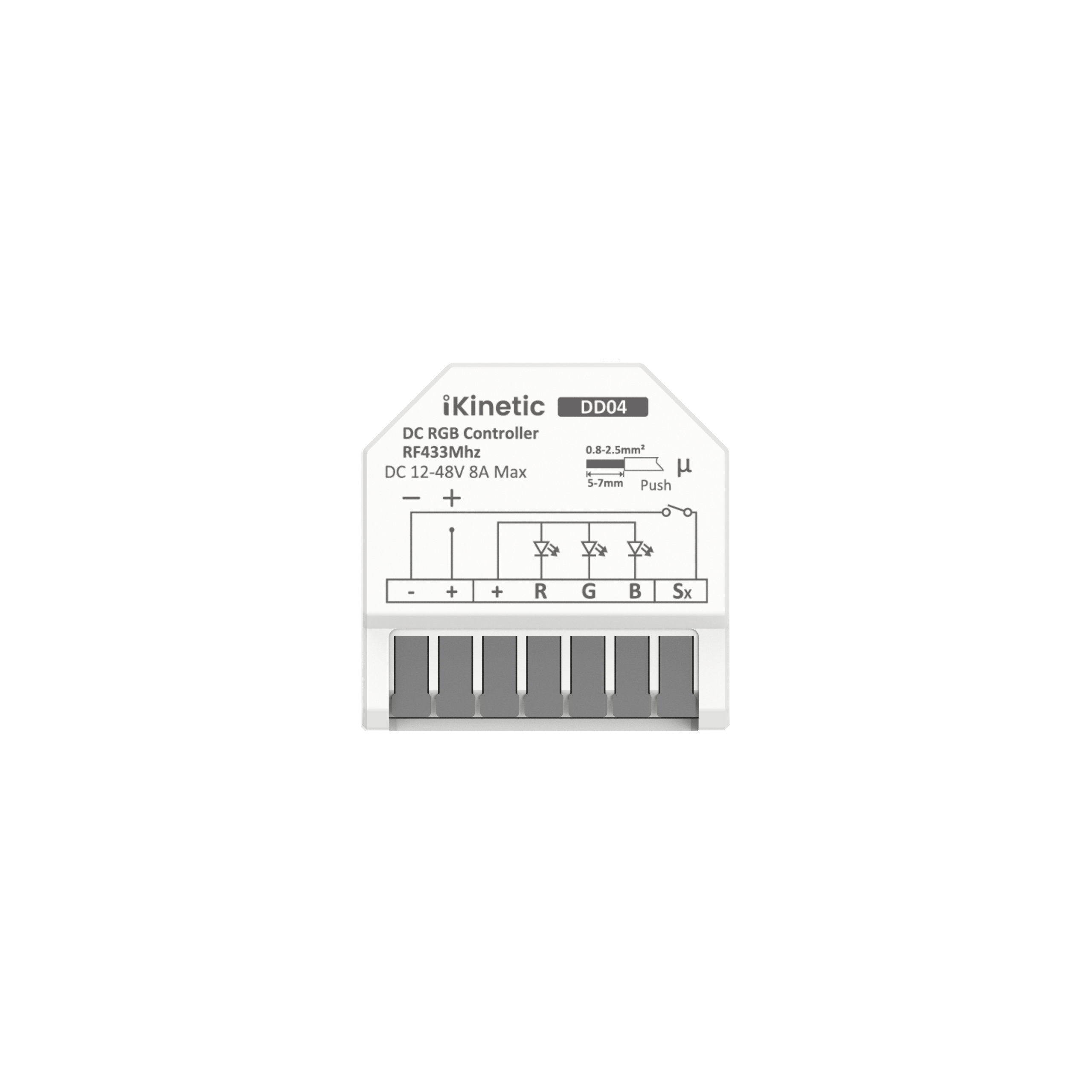 iKinetic DD04 DC RGB Controller