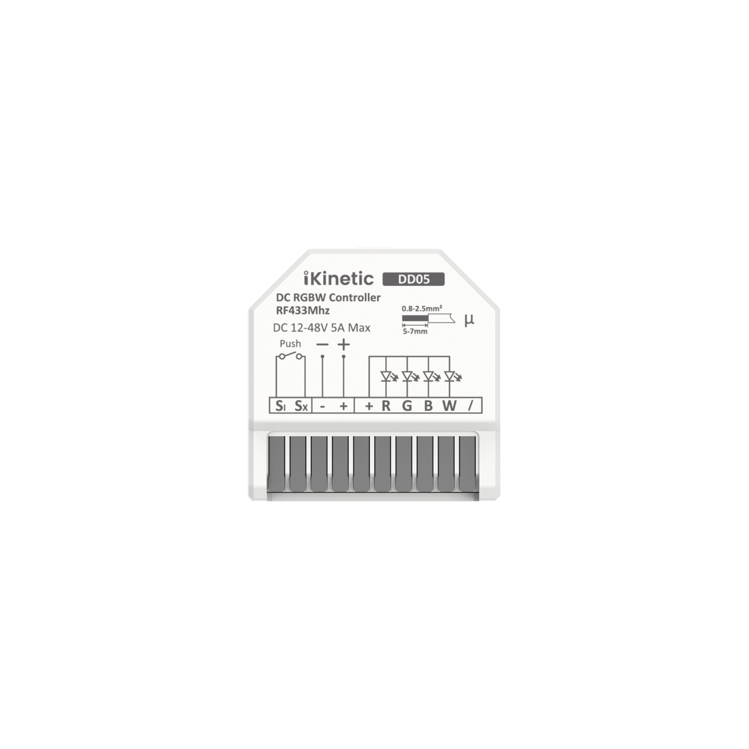iKinetic DD05 DC RGBW Controller