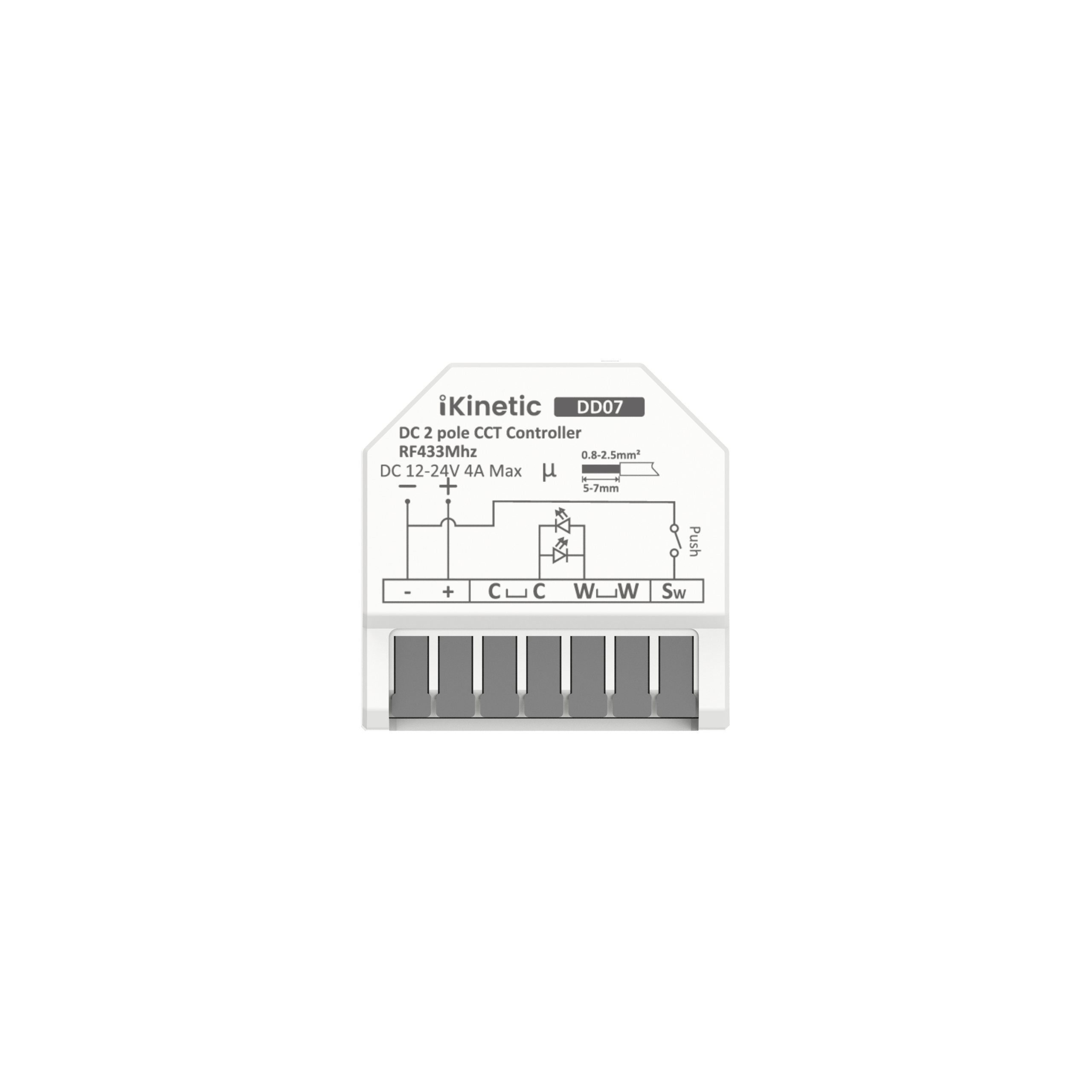 iKinetic DD07 2-Wire CCT Controller