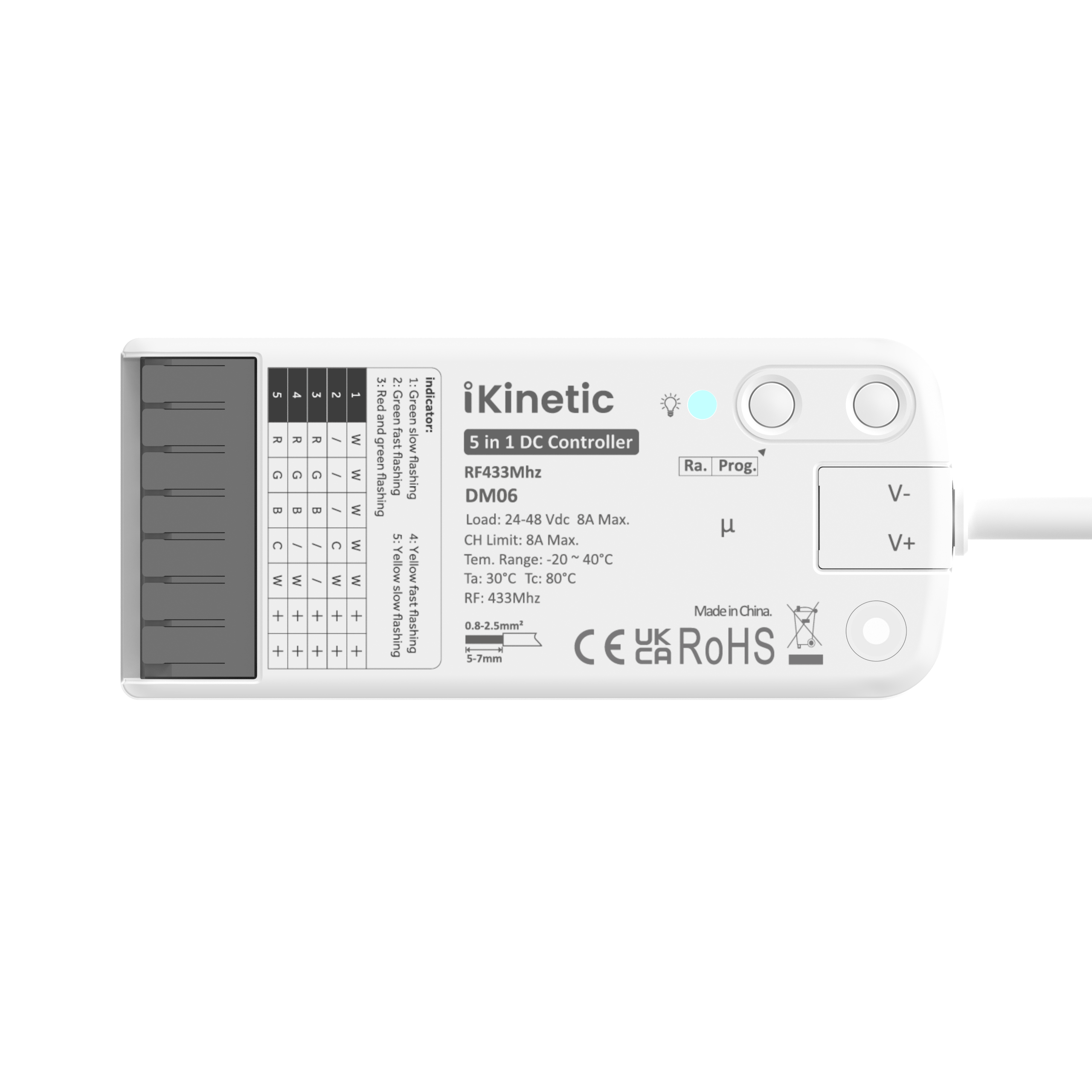 iKinetic DM06 DC 5-in-1 Controller