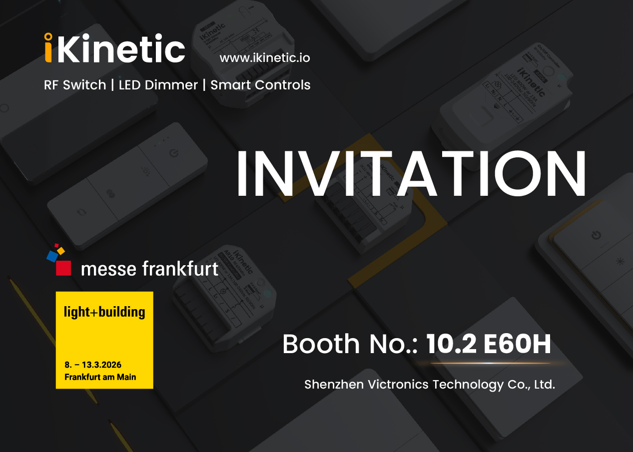 iKinetic Light + Building 2026 invitation